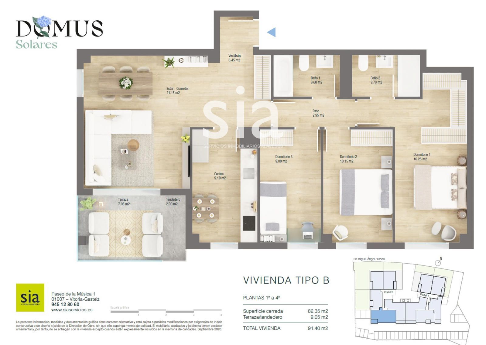 Piso en venta en Solares, Cantabria - Foto 1