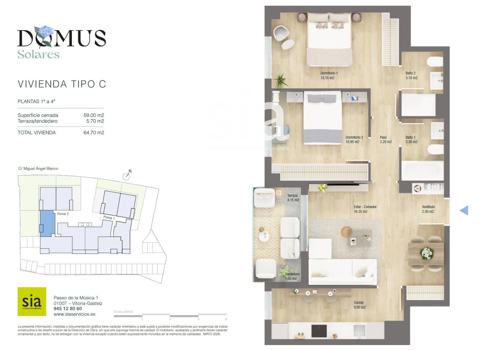 Piso en venta Solares, Cantabria. Ref: 2573. Sia Servicios inmobiliarios Alaveses