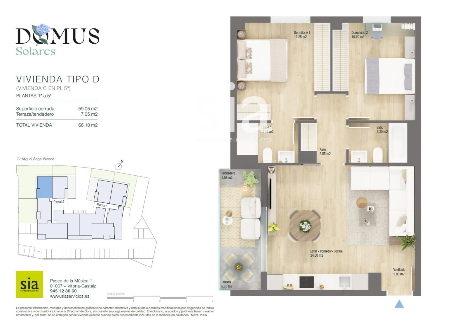 Piso en venta Solares, Cantabria. Ref: 2579. Sia Servicios inmobiliarios Alaveses