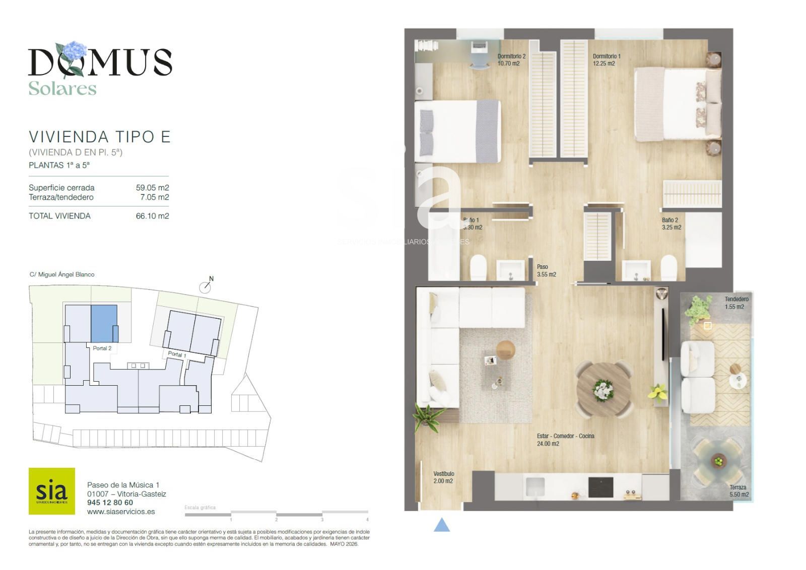 Piso en venta Solares, Cantabria. Ref: 2583. Sia Servicios inmobiliarios Alaveses