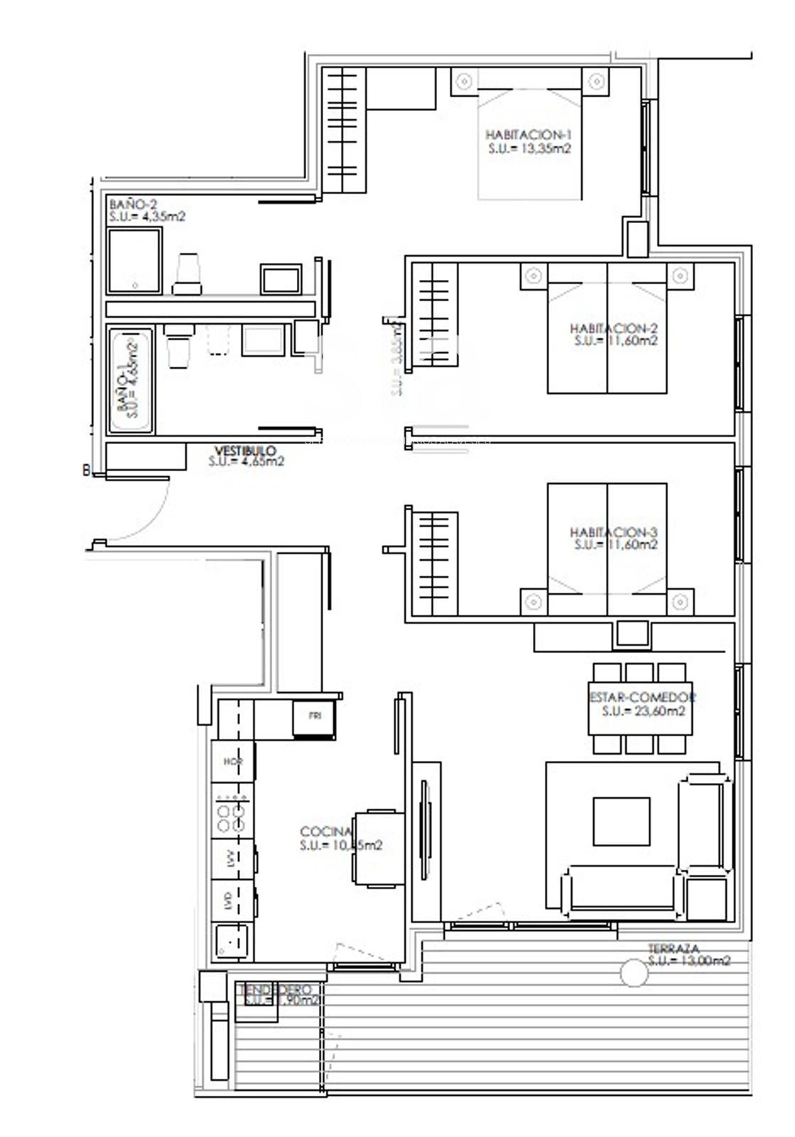 EXCLUSIVA SIA Vende piso en Zabalgana - Foto 17