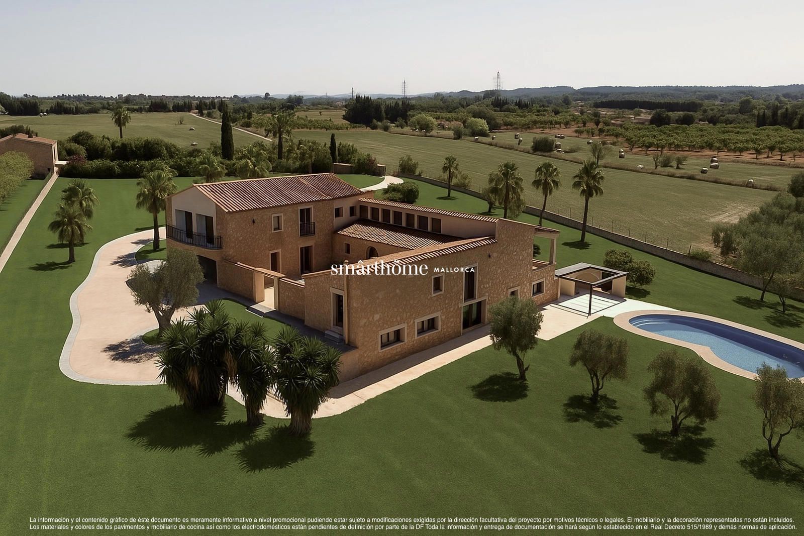 Casa Adosada en venta Binissalem, Baleares. Ref: 2826. Smarthome 
