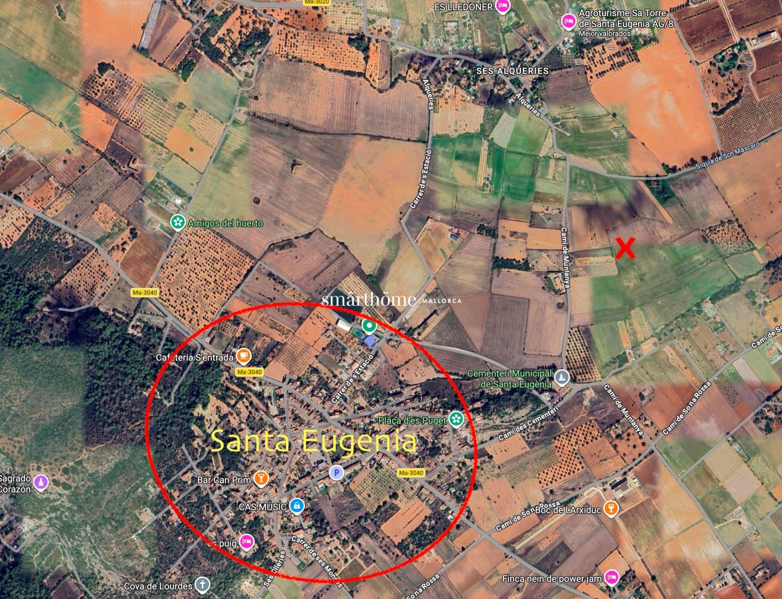 Grundstück zu verkaufen Santa Eugenia, Baleares. Ref: 2839. Smarthome 