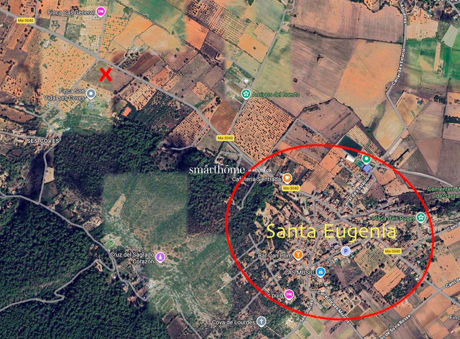 Grundstück zu verkaufen Santa Eugenia, Baleares. Ref: 2840. Smarthome 