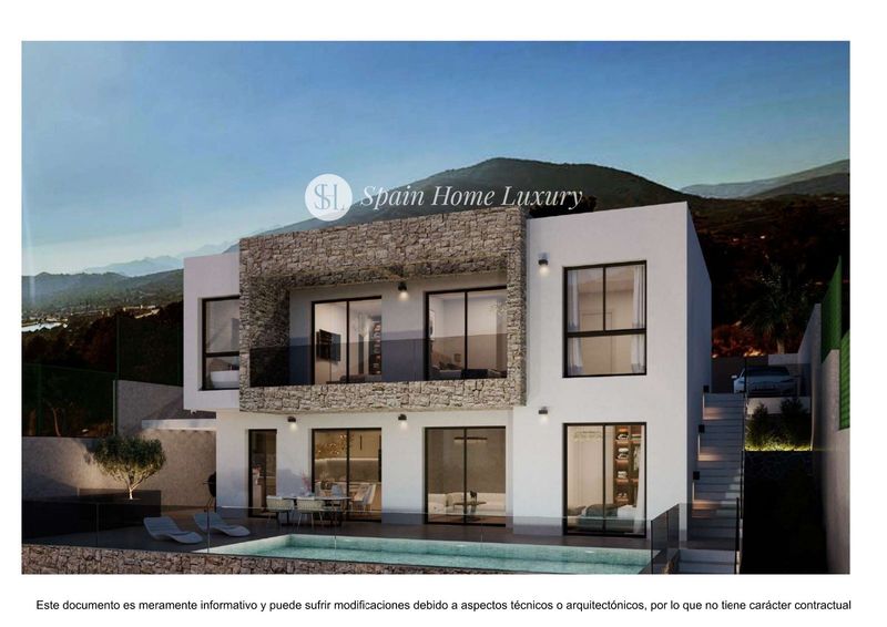 Chalet Independiente en venta Finestrat, Alicante. Ref: 2909. Spain Home Luxury