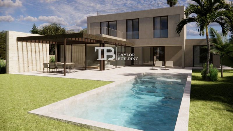 Chalet Independiente en venta Llucmajor, Baleares. Ref: 1387. Taylor Building