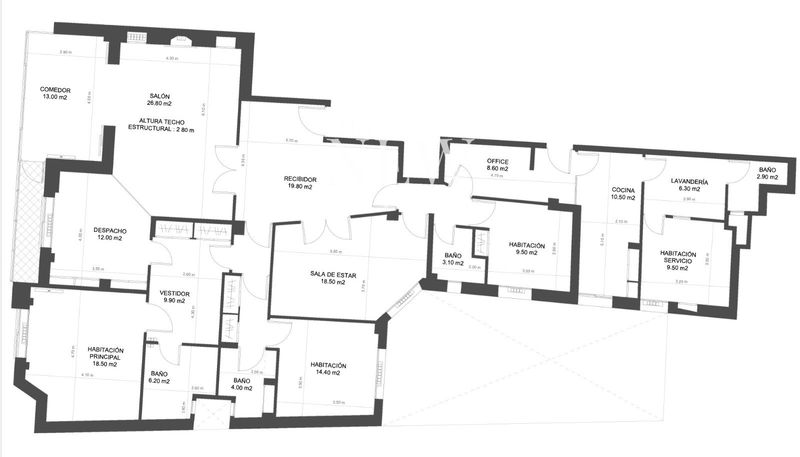 Piso en venta Madrid. Ref: 1408. The New Madrid