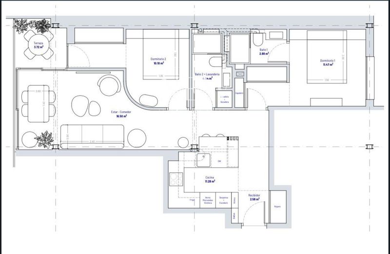 Piso en venta Madrid. Ref: 1441. The New Madrid