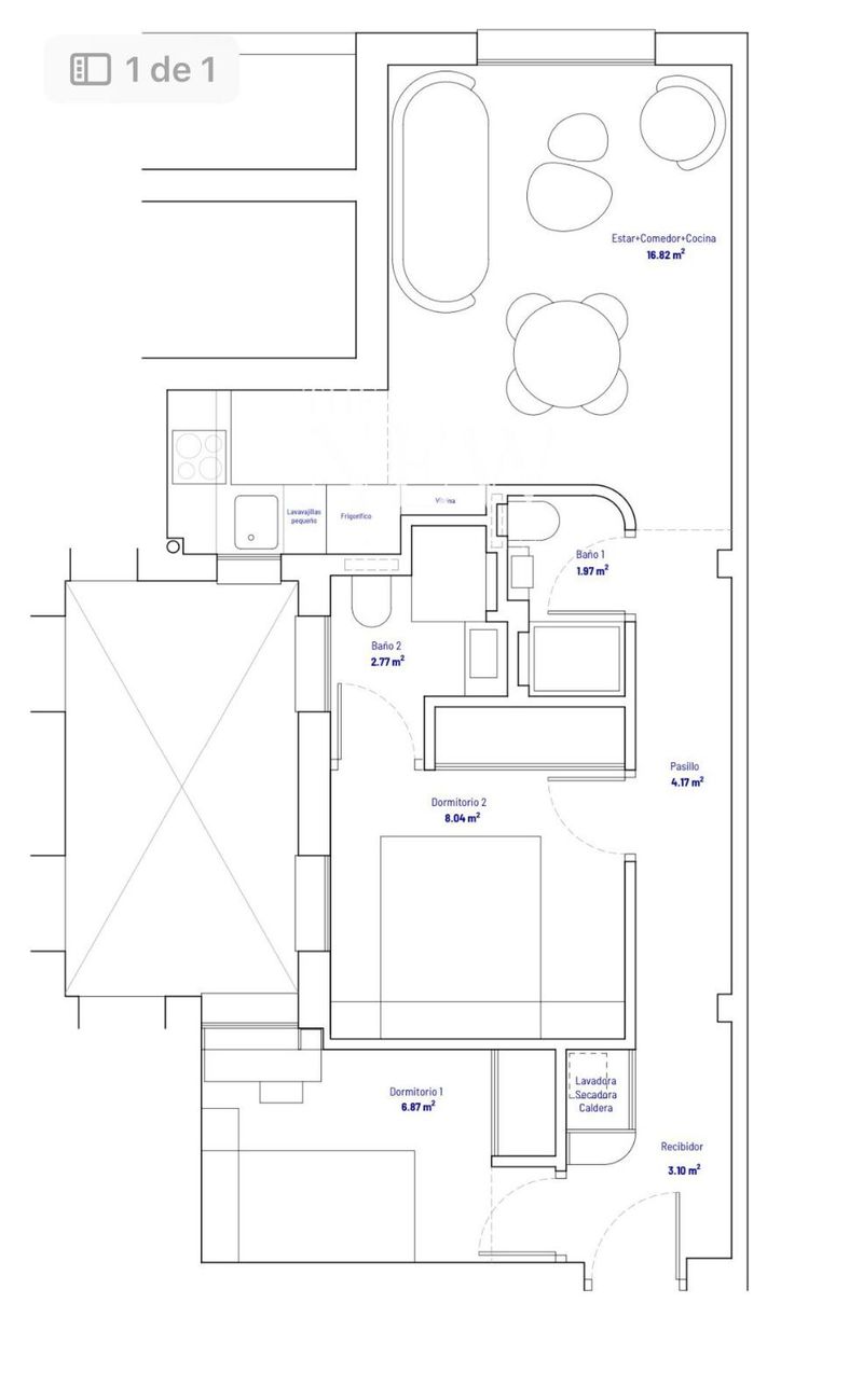 Piso en venta Madrid. Ref: 1442. The New Madrid