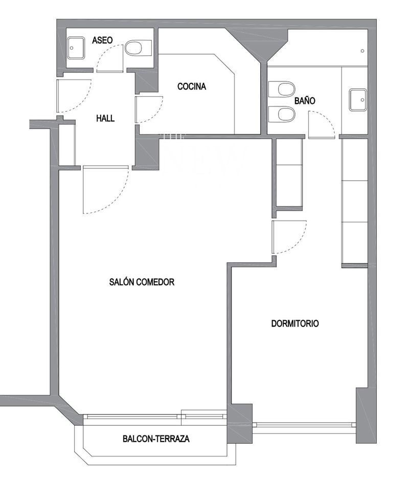 Piso en venta Madrid. Ref: 1590. The New Madrid