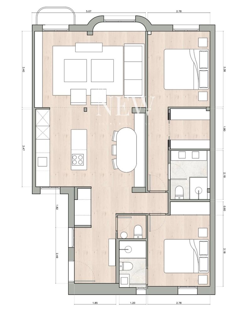 Piso en venta Madrid. Ref: 1615. The New Madrid