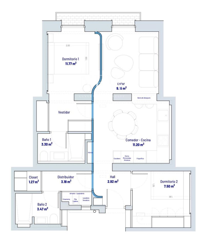Piso en venta Madrid. Ref: 1636. The New Madrid