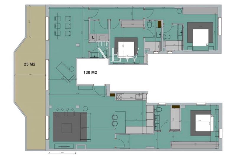 Ático en venta Madrid. Ref: 1638. The New Madrid