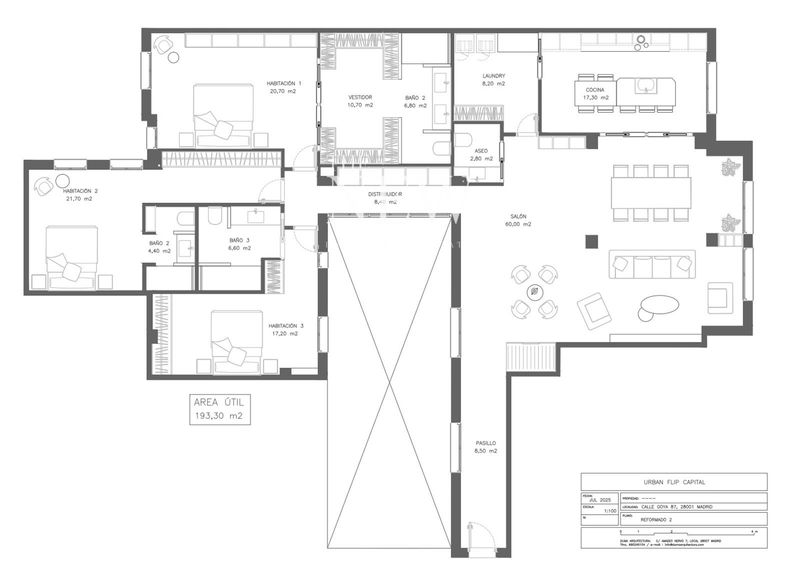 Piso en venta Madrid. Ref: 1657. The New Madrid