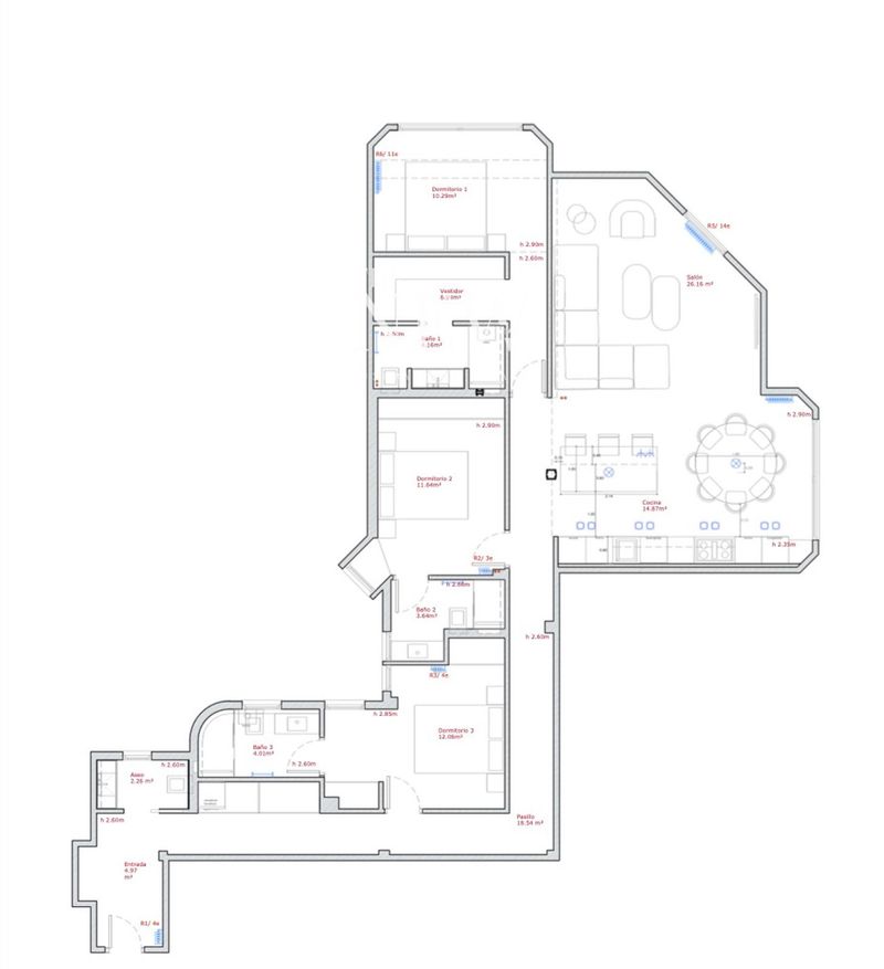 Piso en venta Madrid. Ref: 1700. The New Madrid