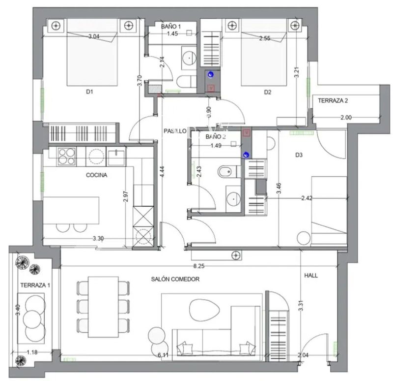 Piso en venta Madrid. Ref: 1796. The New Madrid