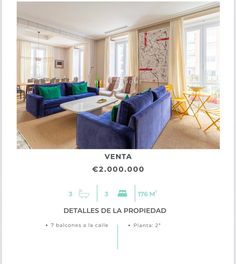 Piso en venta Madrid. Ref: 2858. The Well Come Home
