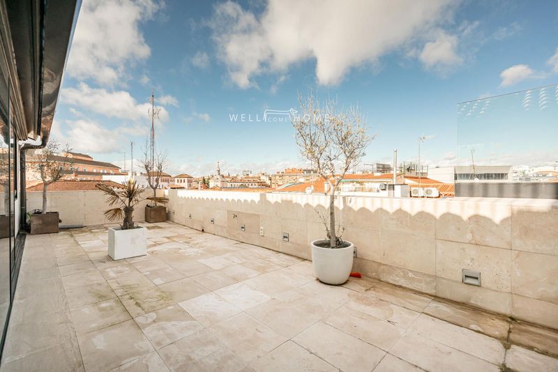 Penthouse for rent Madrid. Ref: 3586. The Well Come Home