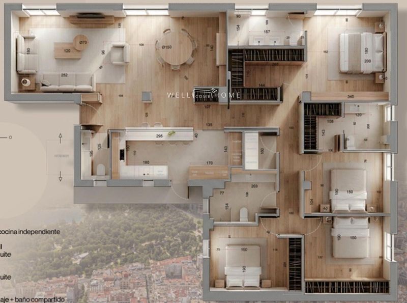 Piso en venta Madrid. Ref: 3801. The Well Come Home