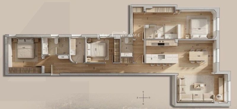 Piso en venta Madrid. Ref: 3802. The Well Come Home