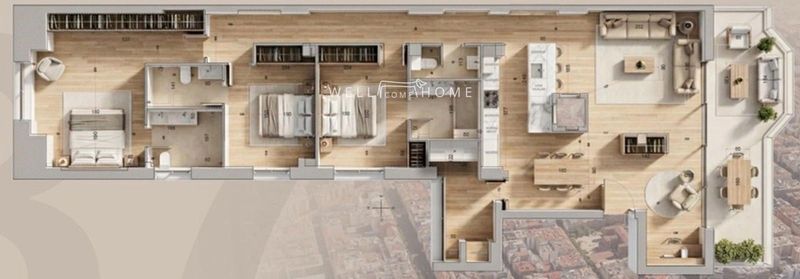 Ático en venta Madrid. Ref: 3803. The Well Come Home