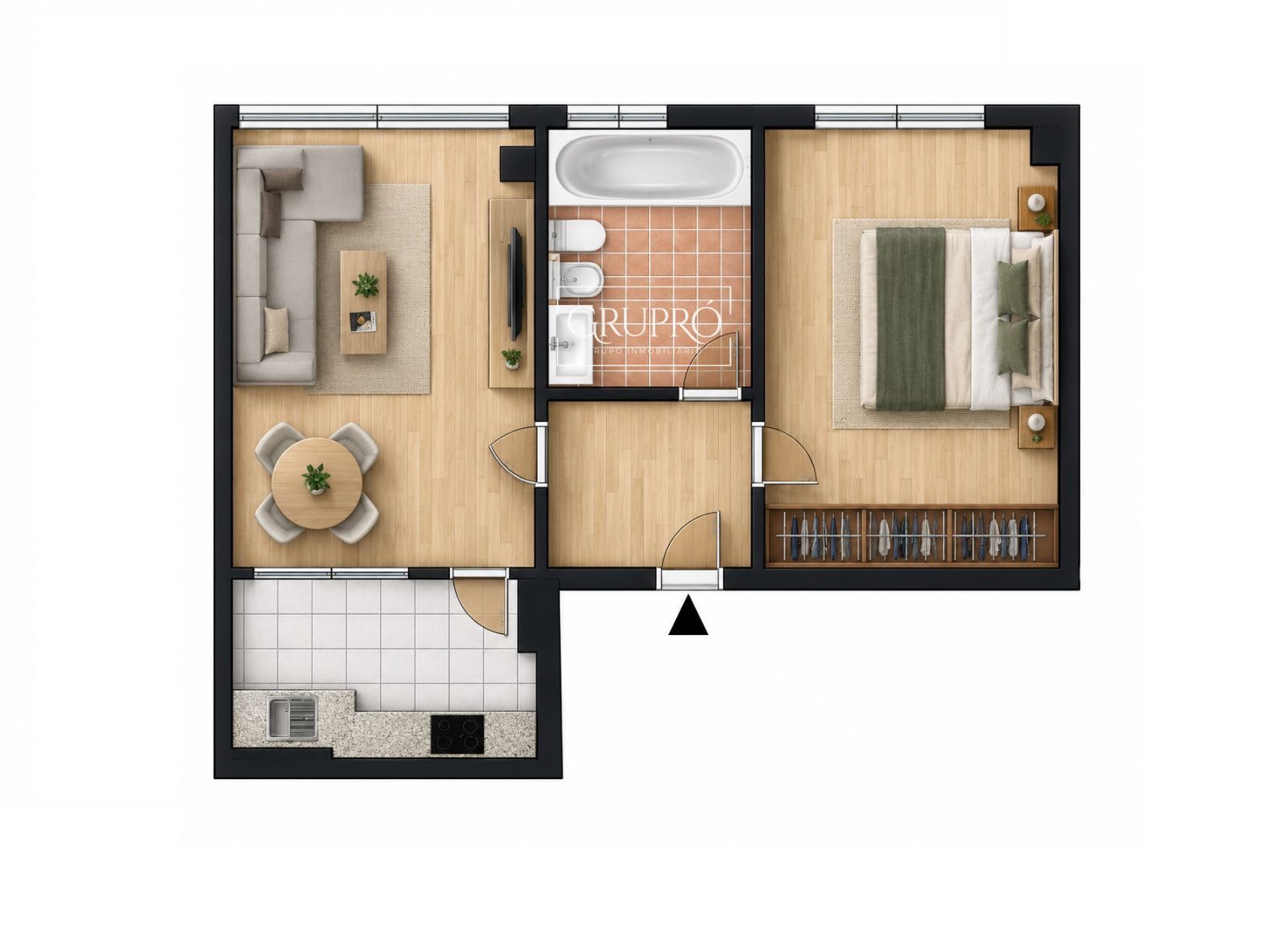 Apartamento de 49 m2 en fátima con magníficas calidades – foto 2