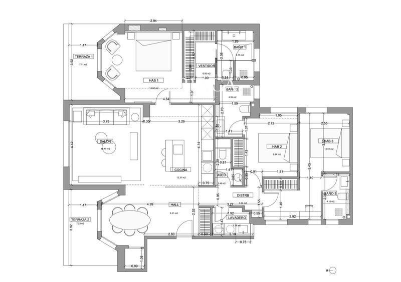 Penthouse for sale Madrid. Ref: 1345. Triaca Real Estate