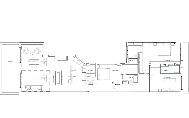 Penthouse for sale Madrid. Ref: 1371. Triaca Real Estate