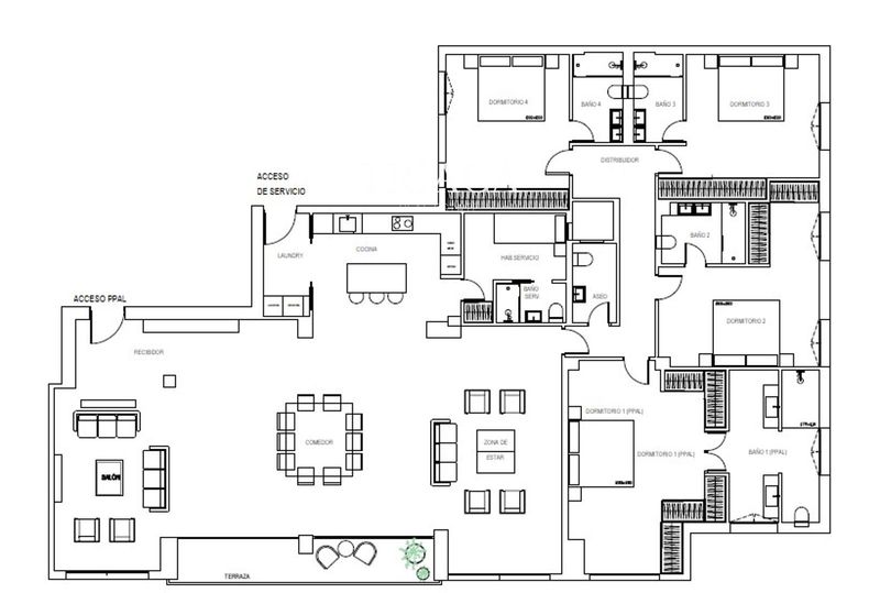 Flat for sale Madrid. Ref: 1372. Triaca Real Estate