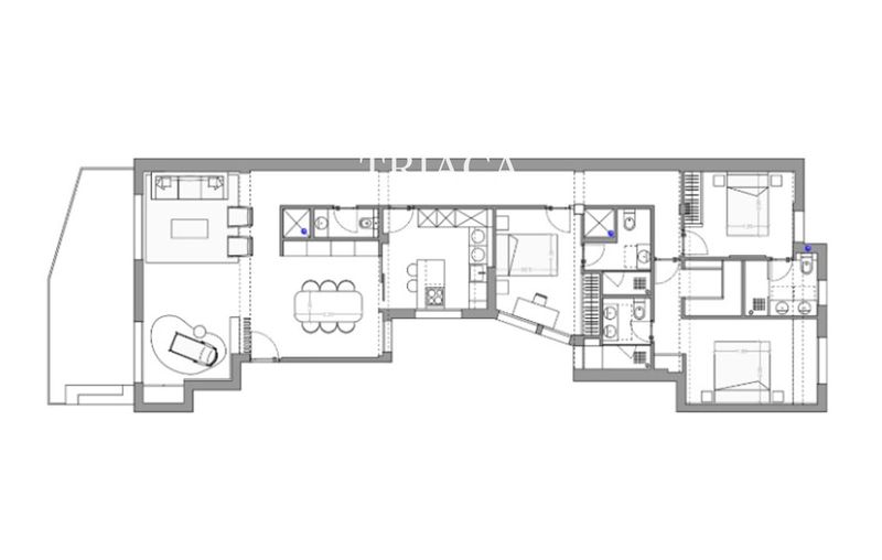 Penthouse for sale Madrid. Ref: 1536. Triaca Real Estate