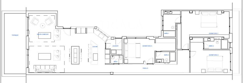 Penthouse for sale Madrid. Ref: 1559. Triaca Real Estate