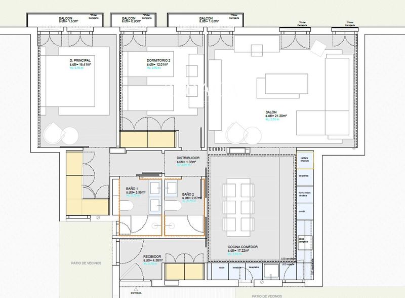 Flat for sale Madrid. Ref: 1565. Triaca Real Estate