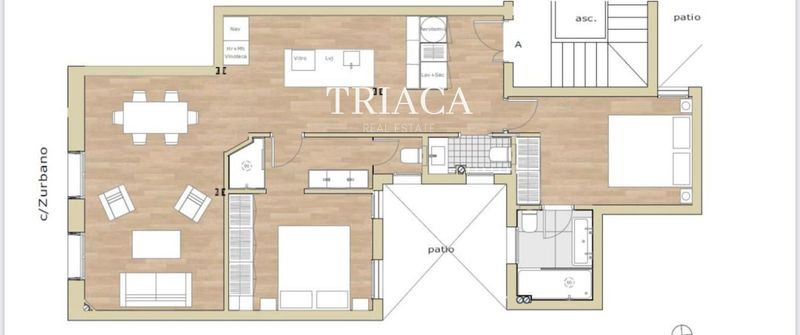 Flat for sale Madrid. Ref: 1566. Triaca Real Estate