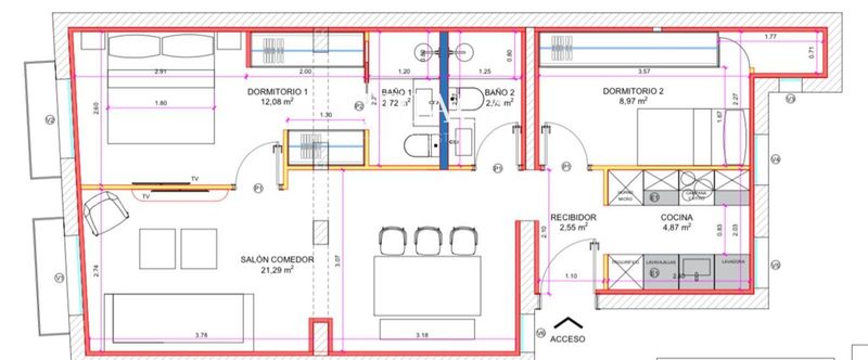 Flat for sale Madrid. Ref: 1603. Triaca Real Estate