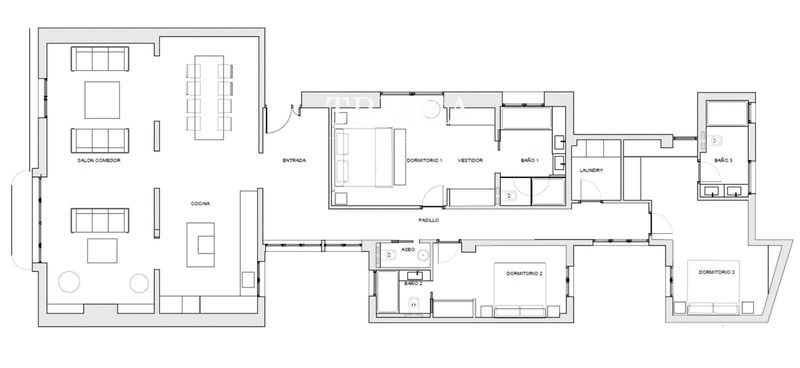Piso en venta Madrid. Ref: 1745. Triaca Real Estate
