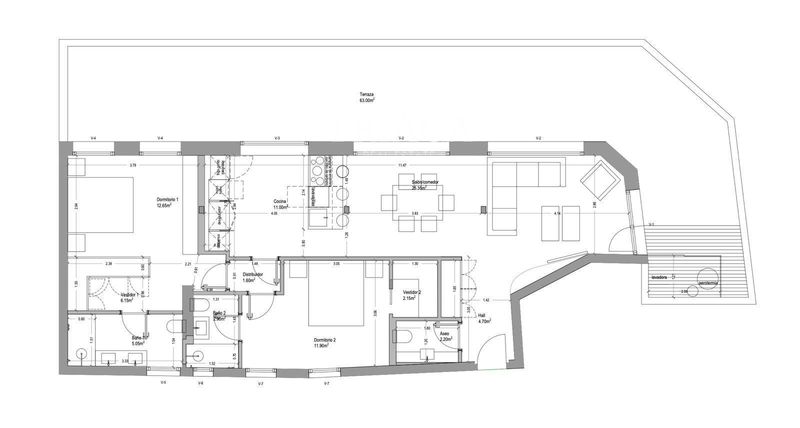 Penthouse for sale Madrid. Ref: 1755. Triaca Real Estate