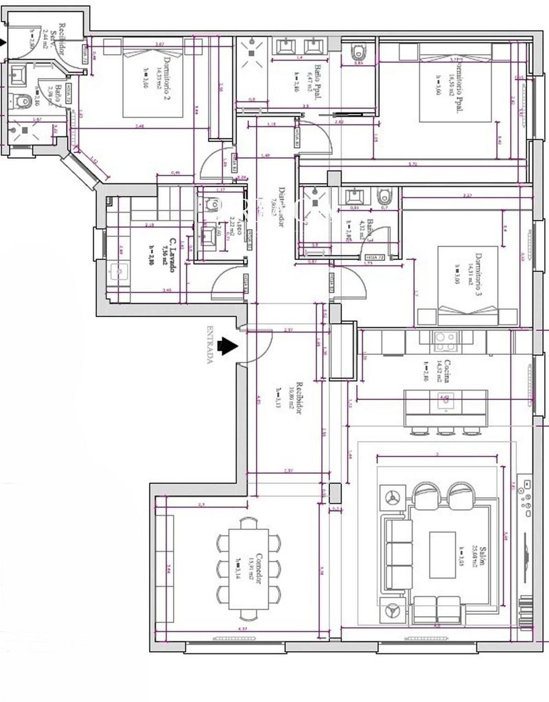 Flat for sale Madrid. Ref: 1756. Triaca Real Estate