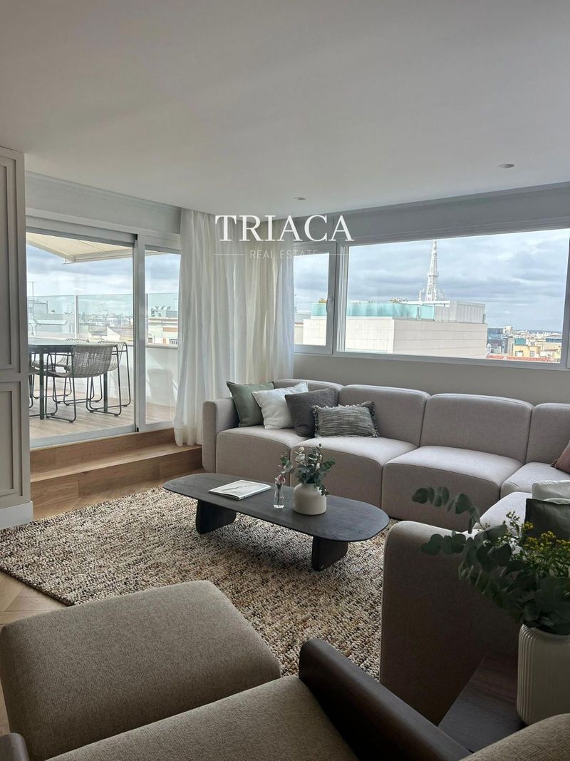 Penthouse for sale Madrid. Ref: 1757. Triaca Real Estate