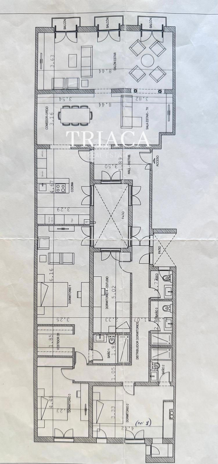 Flat for sale Madrid. Ref: 1770. Triaca Real Estate