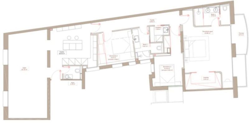 Flat for sale Madrid. Ref: 1890. Triaca Real Estate