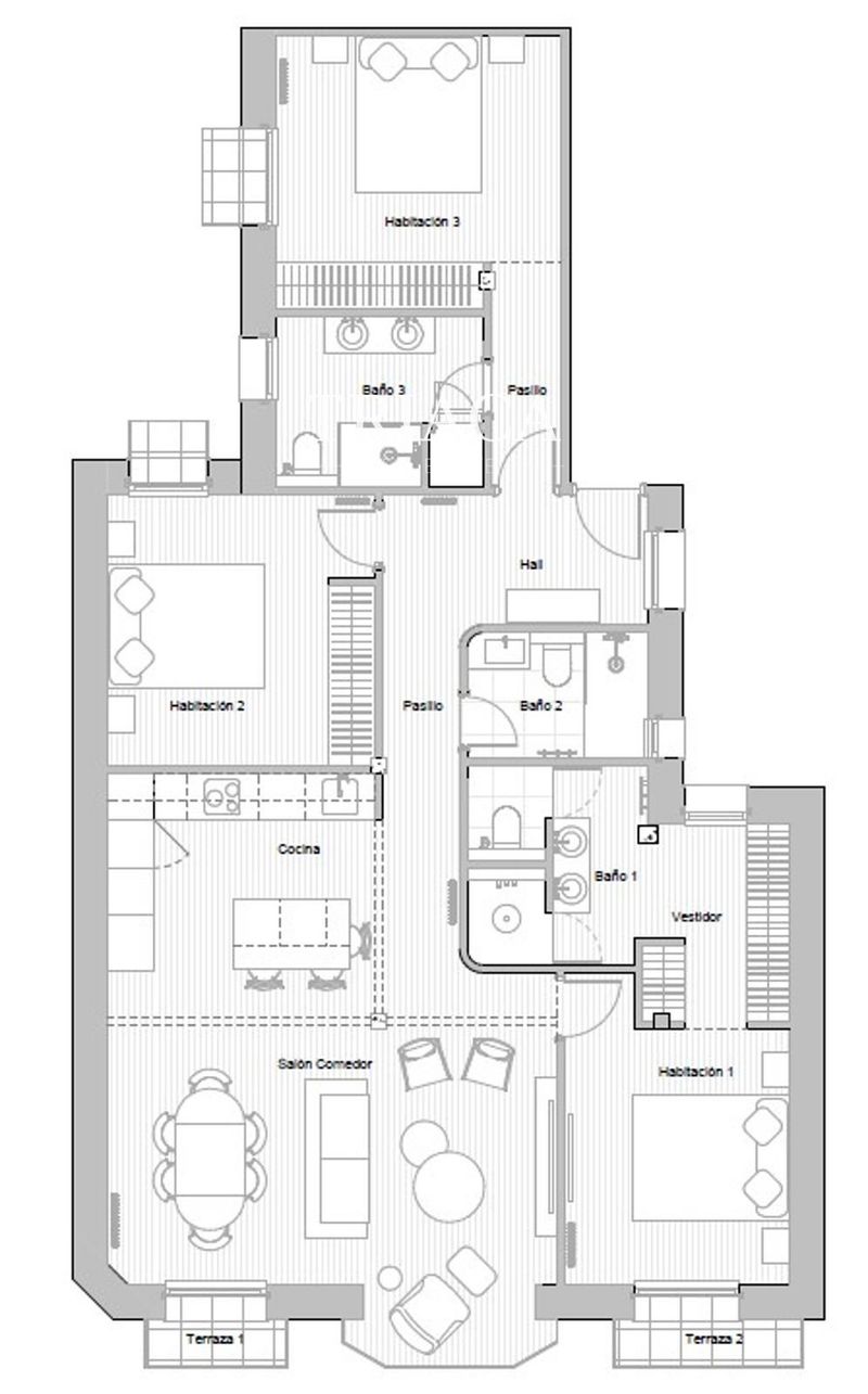 Flat for sale Madrid. Ref: 1959. Triaca Real Estate