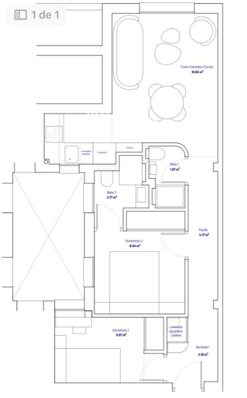 Flat for sale Madrid. Ref: 1966. Triaca Real Estate