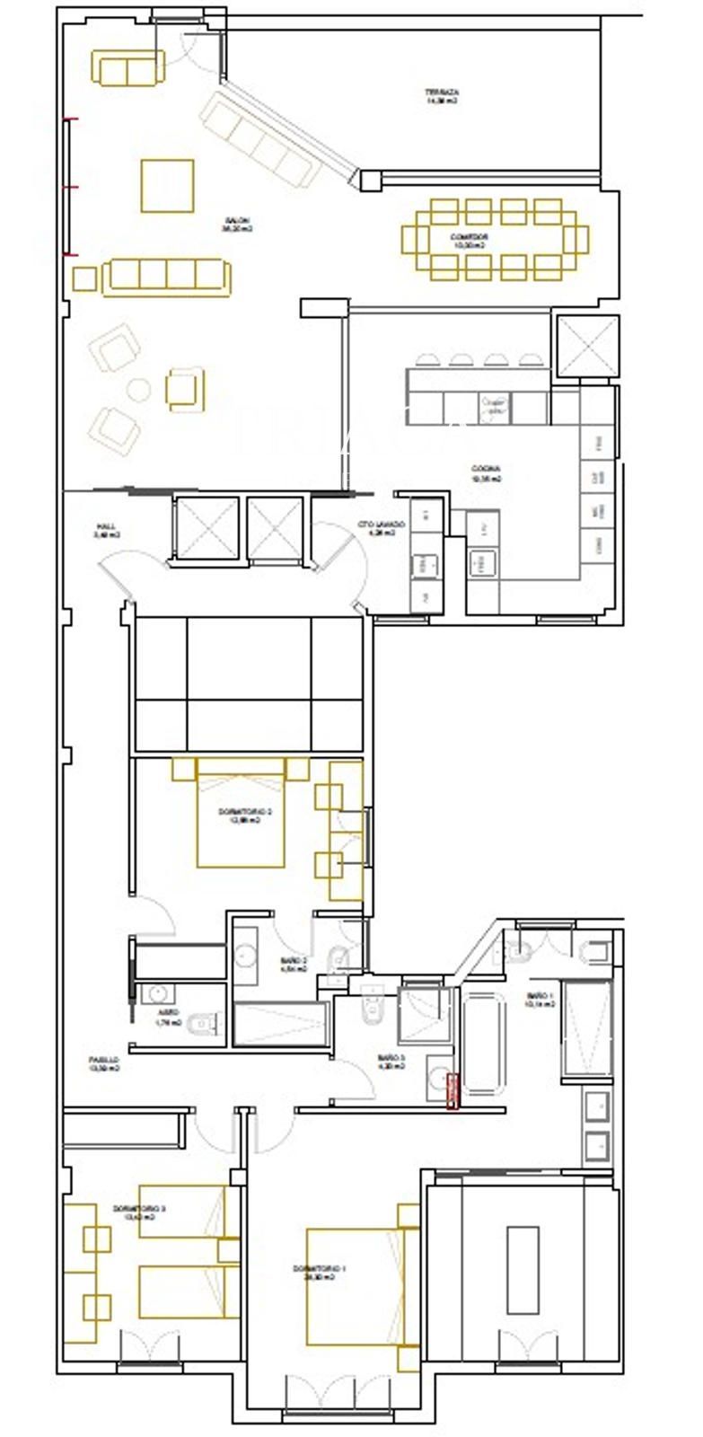 Flat for sale Madrid. Ref: 2011. Triaca Real Estate