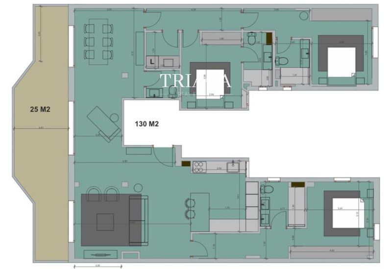 Flat for sale Madrid. Ref: 2045. Triaca Real Estate