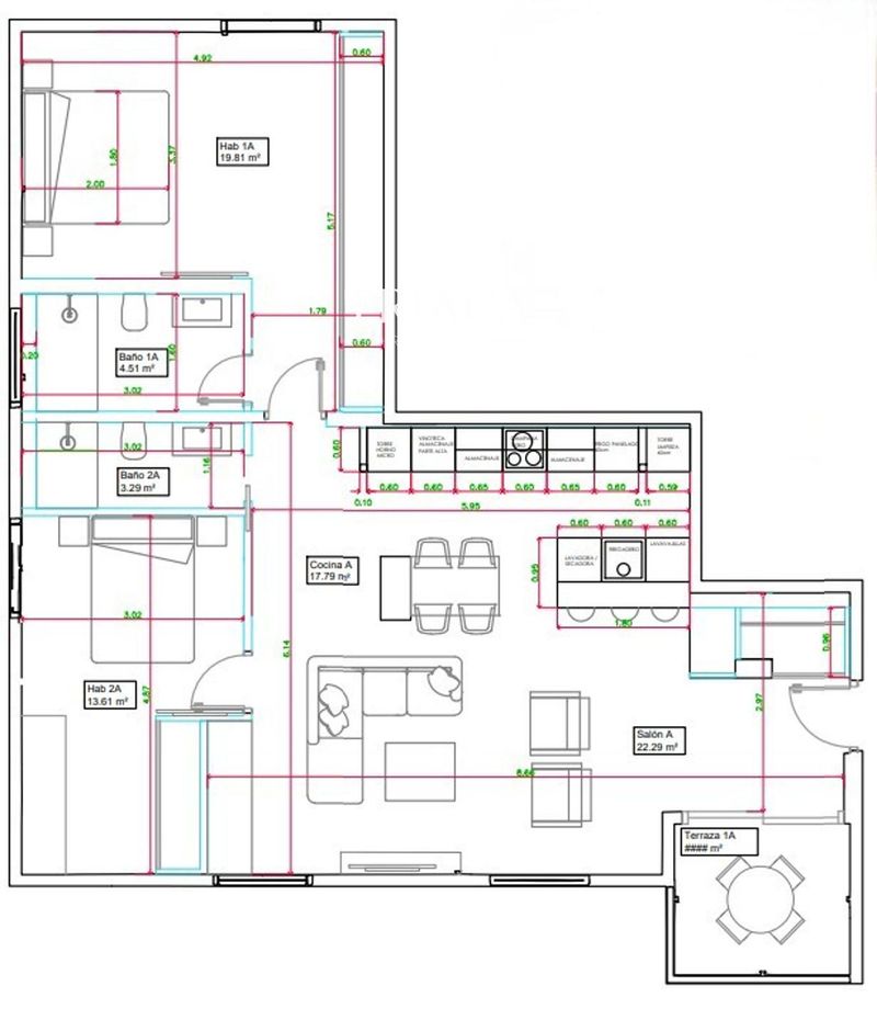 Penthouse for sale Madrid. Ref: 2061. Triaca Real Estate