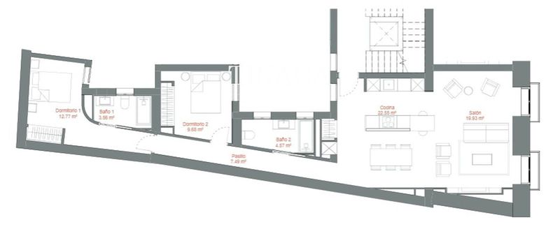 Flat for sale Madrid. Ref: 2110. Triaca Real Estate