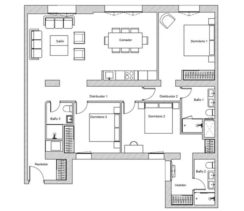 Piso en venta Madrid. Ref: 2139. Triaca Real Estate