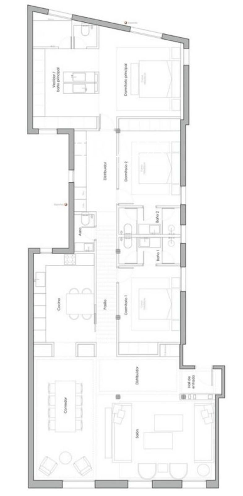 Piso en venta Madrid. Ref: 2508. Triaca Real Estate