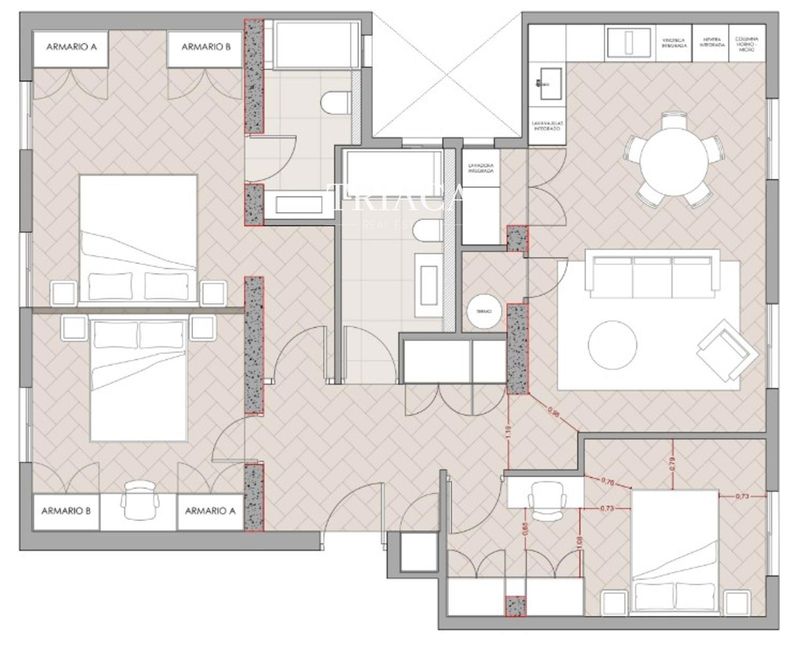Piso en venta Madrid. Ref: 2556. Triaca Real Estate
