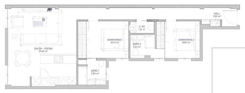 Piso en venta Madrid. Ref: 2560. Triaca Real Estate